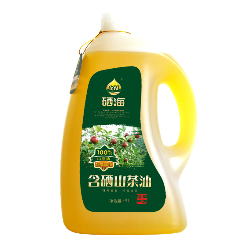 XH硒海（送礼袋）含硒山茶油5L（单位：桶） 含硒山茶油5L
