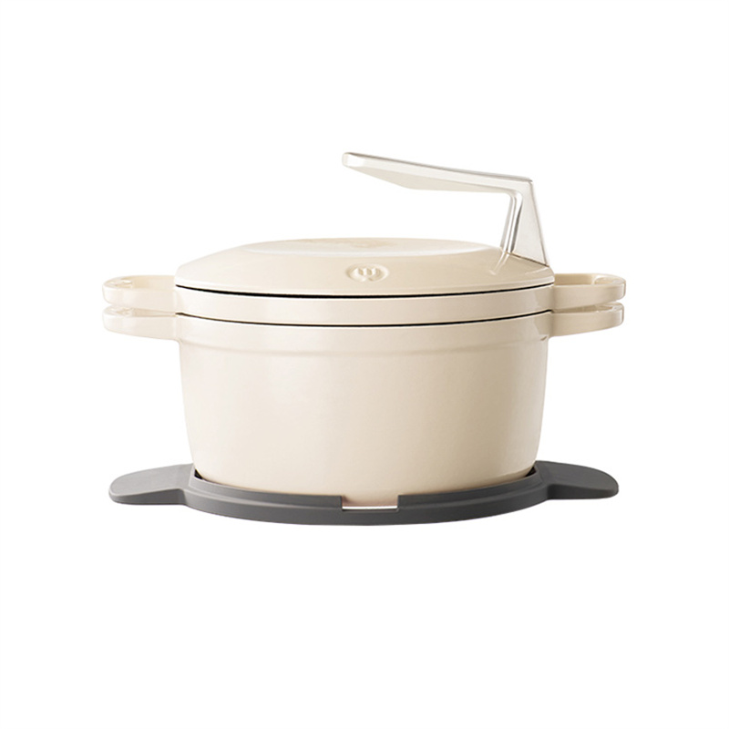 悦味珐琅铸铁五件套白色TP7ZTW-1（单位：套） 白色