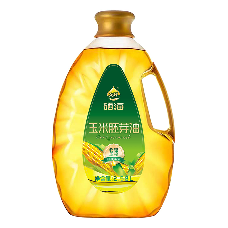 XH硒海玉米胚芽油2.58L（单位：桶） 玉米胚芽油2.58L