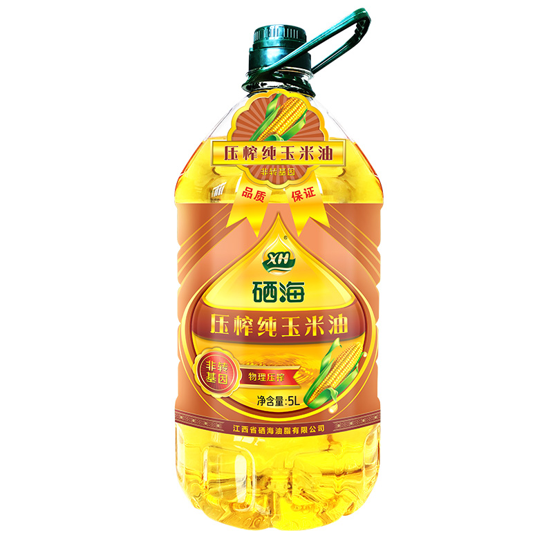 XH硒海压榨纯玉米油5L（单位：桶） 压榨纯玉米油5L