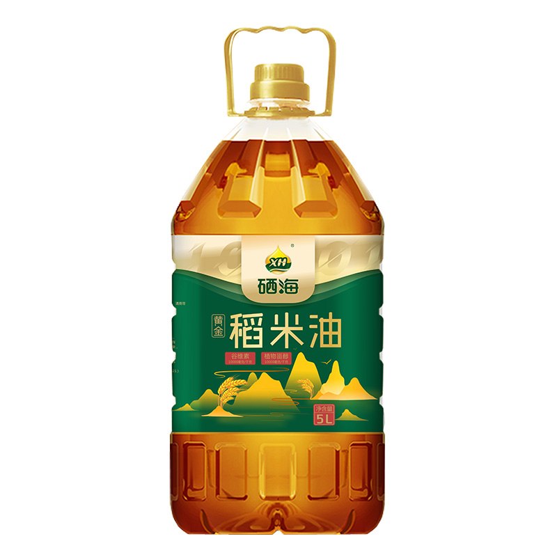 XH硒海黄金稻米油 5L（单位：桶） 黄金稻米油 5L