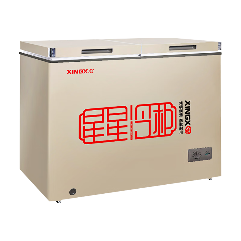 星星（XINGX）双温铜管冷柜 BCD-306GCT（单位：台） 流光金