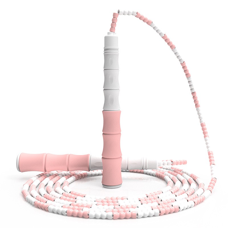 普为特POVIT包胶竹节跳绳P-214（单位：条） 粉色