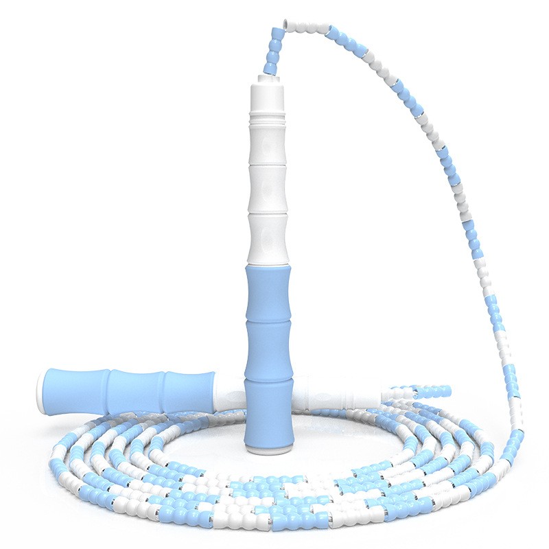 普为特POVIT包胶竹节跳绳P-215（单位：条） 天蓝色