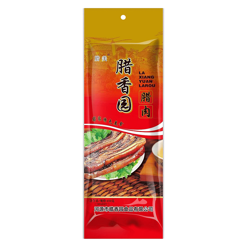 腊美-土猪肉腊肉450g（单位：袋） 红色