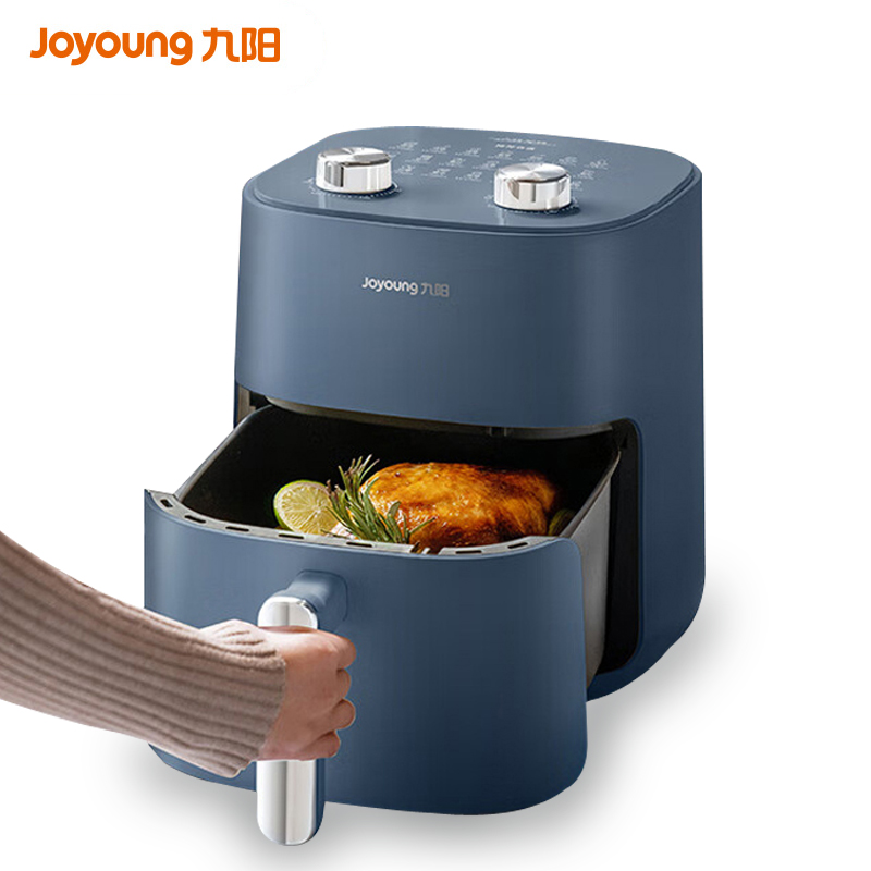 九阳（Joyoung）KL50-V525无油不用翻面5L空气炸锅（单位：台） 蓝色
