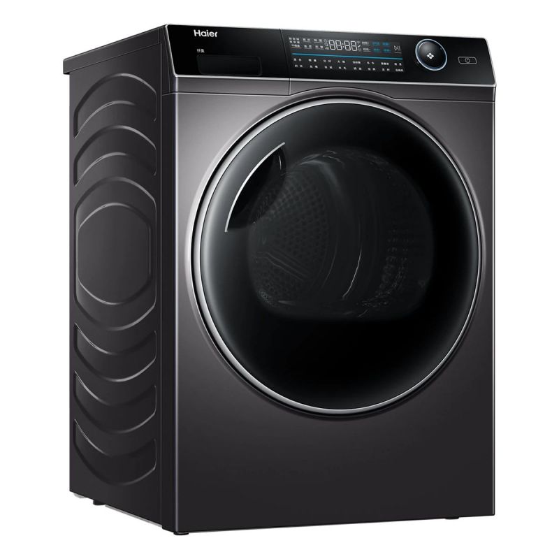 海尔 HGY100-F376U1 双擎热泵式10公斤全自动干衣机 灰色((单位：台) 极夜灰色
