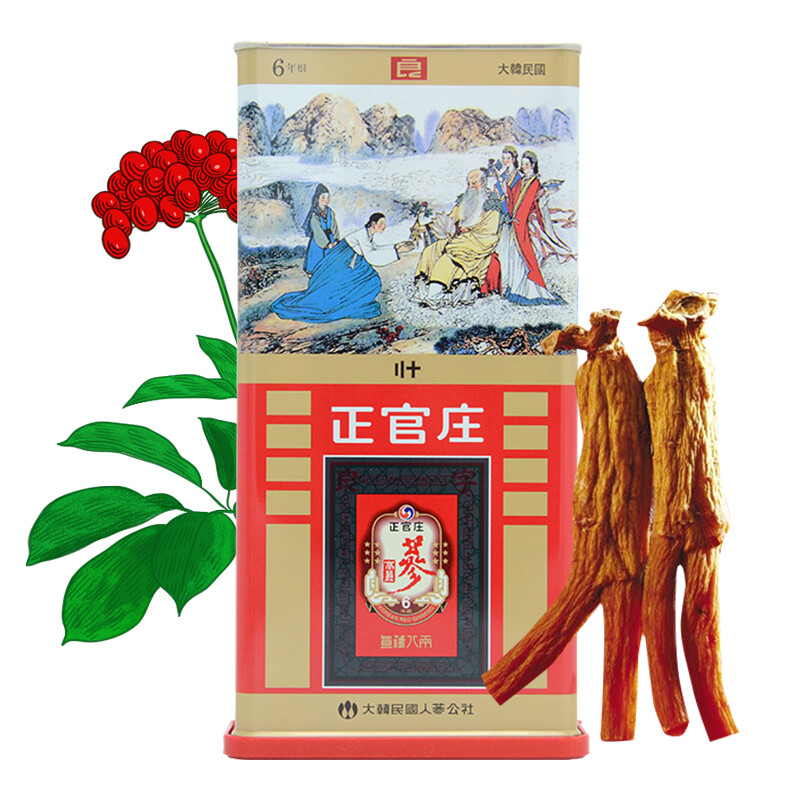 正官庄原支参良参40支37.5g  单位：盒 混色