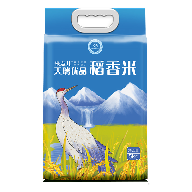 天瑞优品（TIANRUY&YOUPIN） 五常稻香米5KG TR-002（单位：包） 白色
