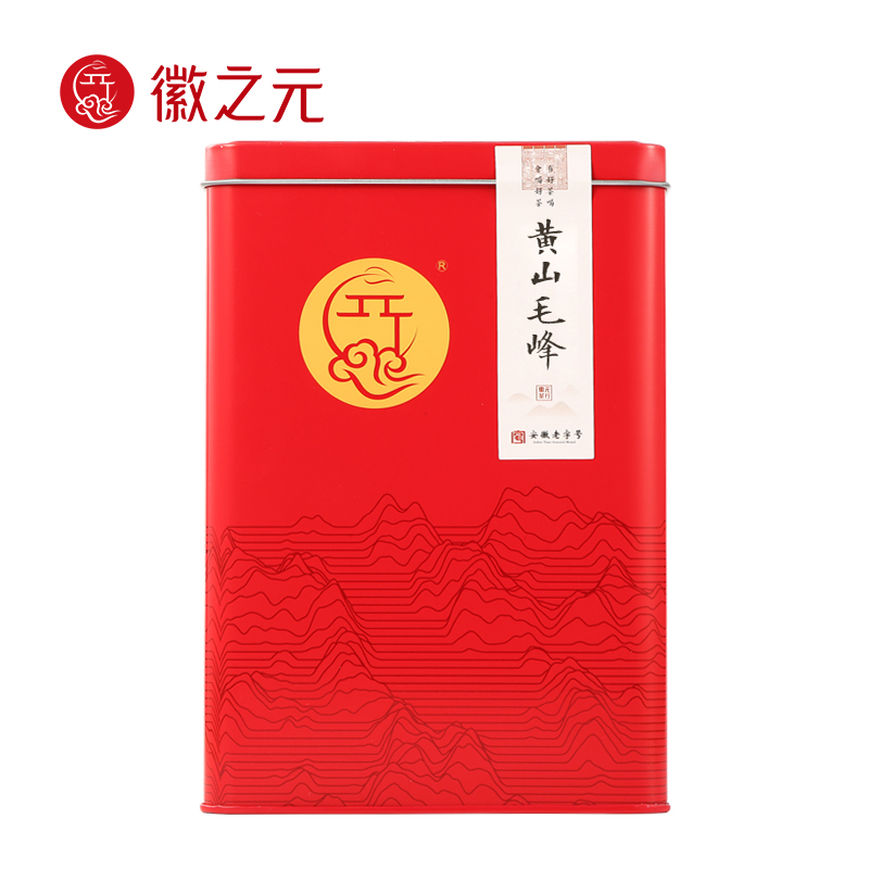 徽之元 黄山毛峰高山特级二等（瑞系列）250g  红色富贵听 单位：罐 红色富贵听