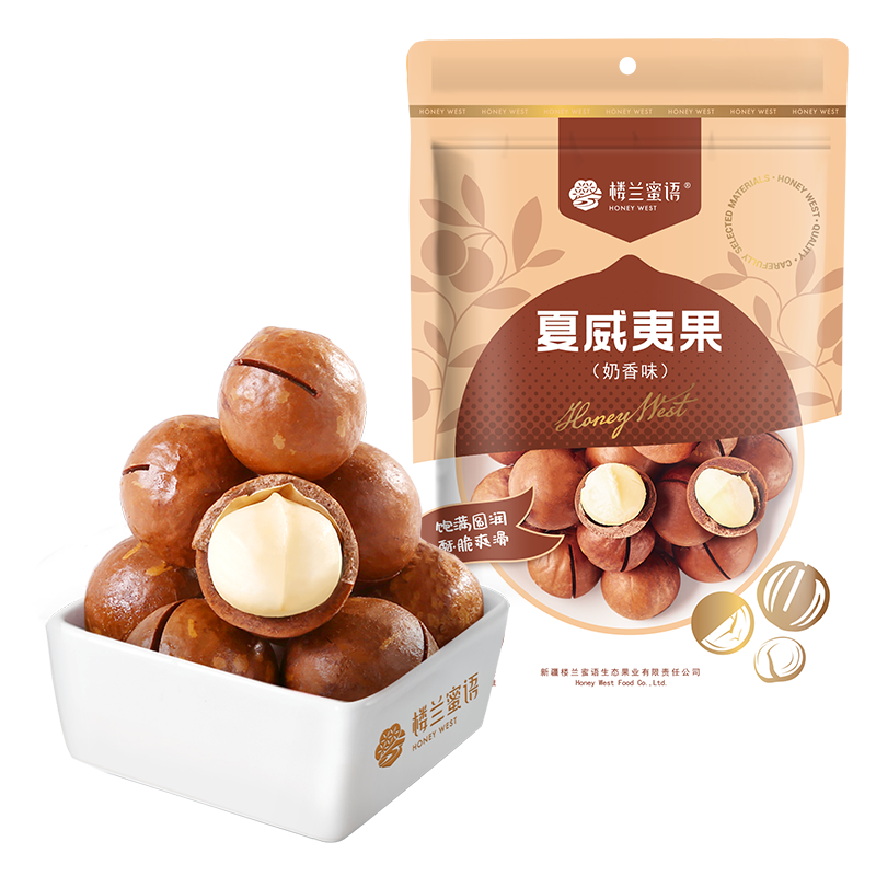 楼兰蜜语夏威夷果(奶香味)106g*3袋 106g*3袋 规格