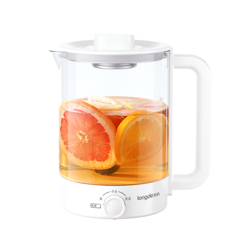 longde龙的1.5L养生壶 LD-YS159A （台） 白色