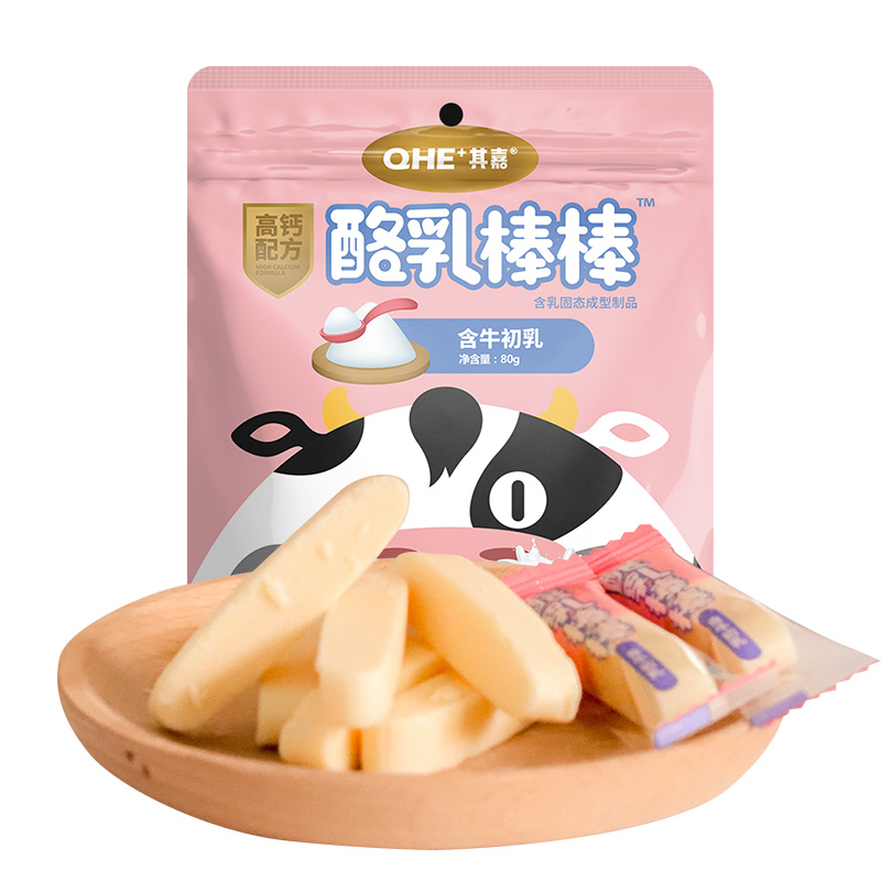 小奶花酪乳棒棒（含牛初乳原味）80g*5袋  