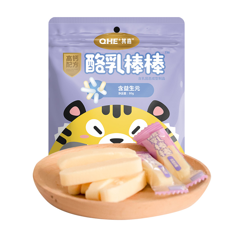 小奶花酪乳棒棒（含益生元原味）80g*5袋  