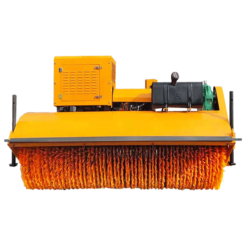 腾龙凯智 车载扫雪机  YG2500 除雪滚 台 黄色