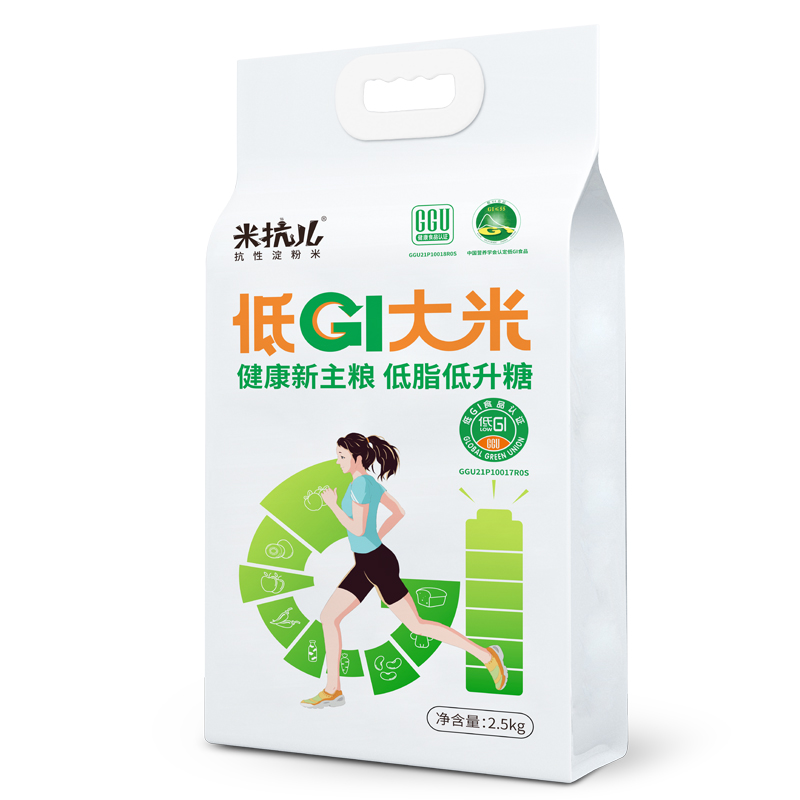 米抗儿低GI大米低脂低升糖优质碳水  单位：袋 2.5kg