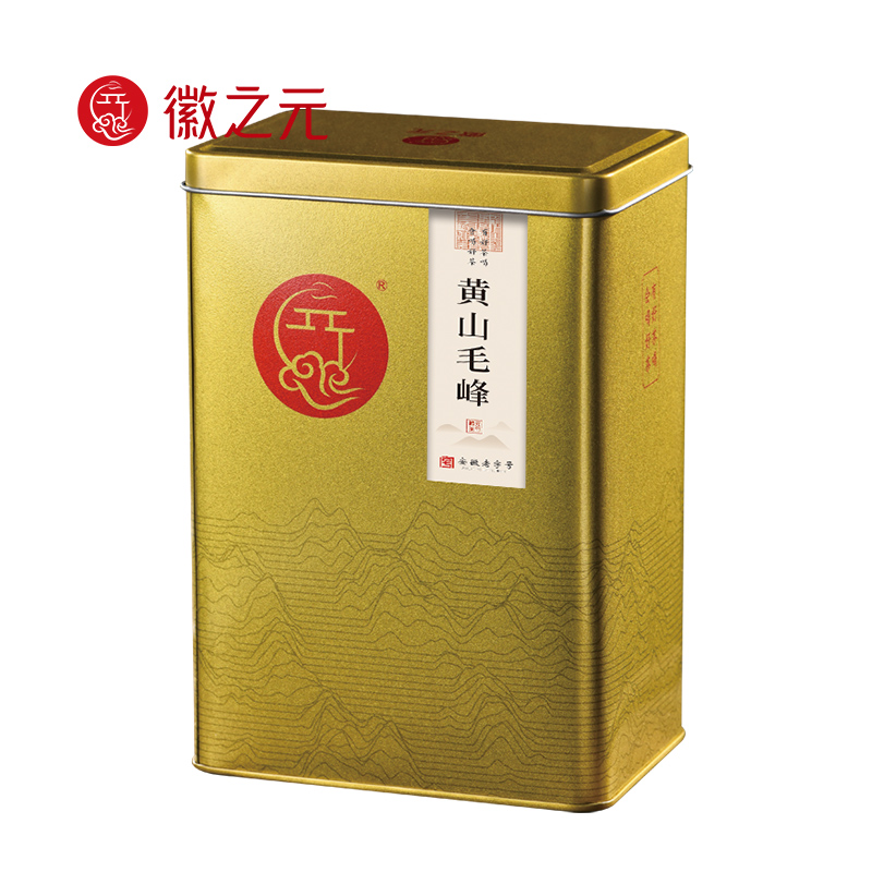 徽之元 黄山毛峰 特级二等（徽系列)250g金色富贵听装茶叶  单位：罐 金色富贵听