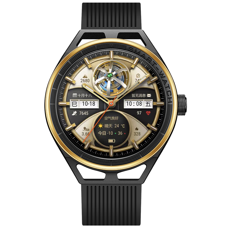 西普尼金表6022G1克金999足金智能金表一块多功能智能金表 单位：块 6022G-流光金【足金999】