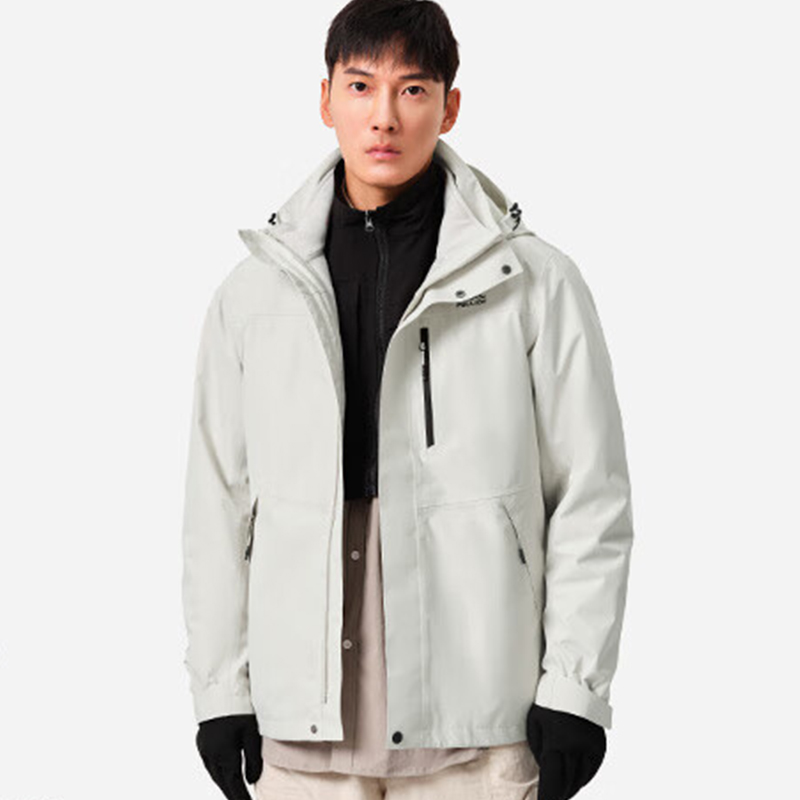 伯希和 冲锋衣 11340105  单位：件 白色/11340105