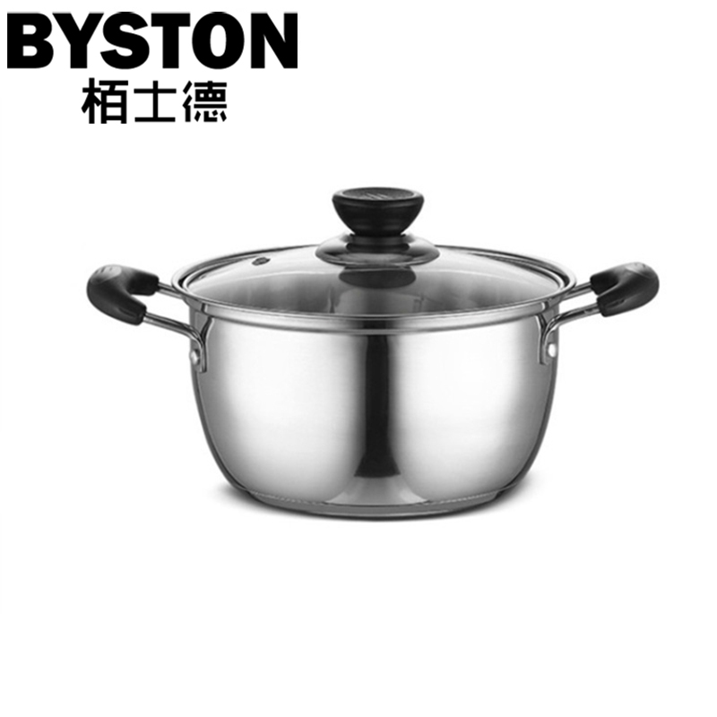 栢士德BYSTON	爱尔堡汤锅 BST-115D 22CM（单位：套） 不锈钢色