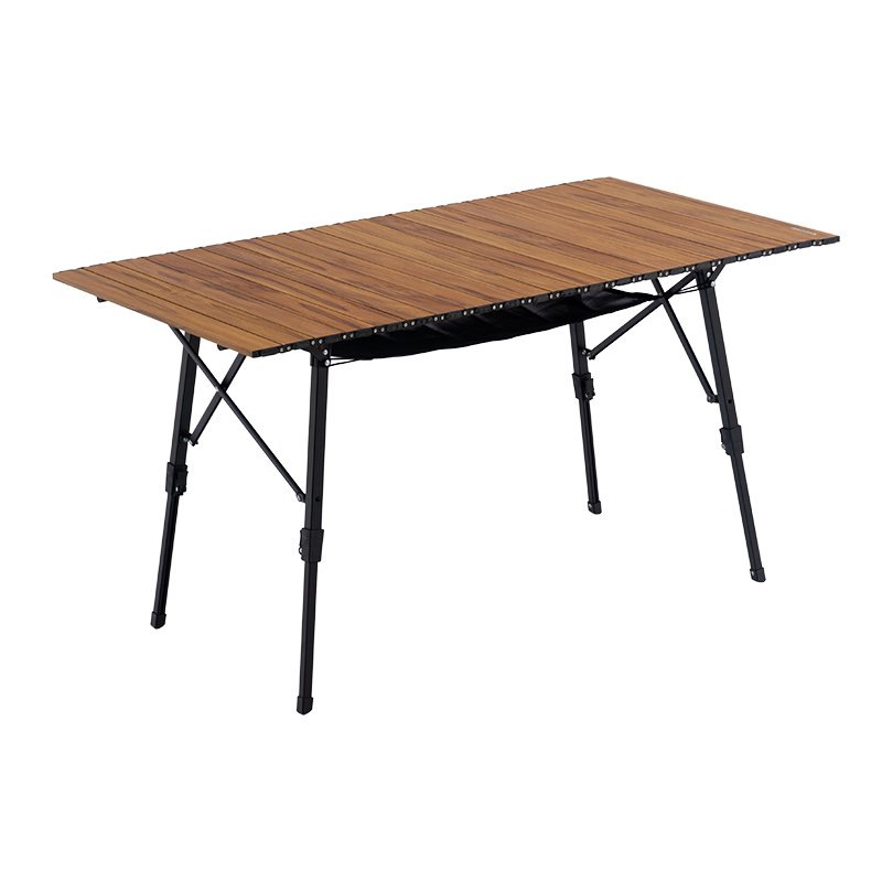 Naturehike挪客NH19Z003-D铝合金升降折叠桌（单位：张） 大号-木纹色