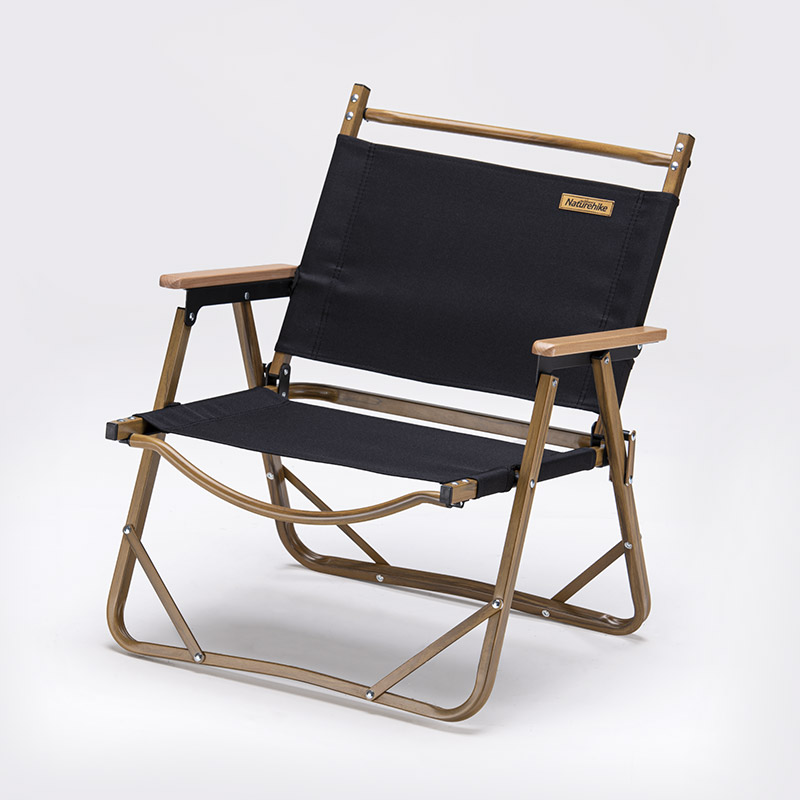 NatureHike挪客户外折叠椅办公室旅游露营钓鱼便携式休闲椅子NH19Y002-D（单位：张） 黑色