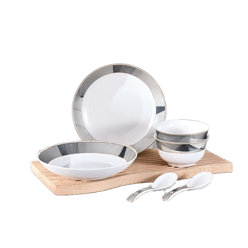 康宁餐具-素颜系列6件套A 白色 6