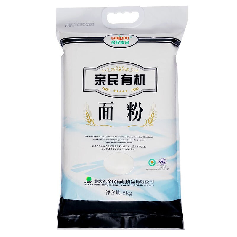 北大荒亲民有机面粉5kg（单位：袋） 自然色