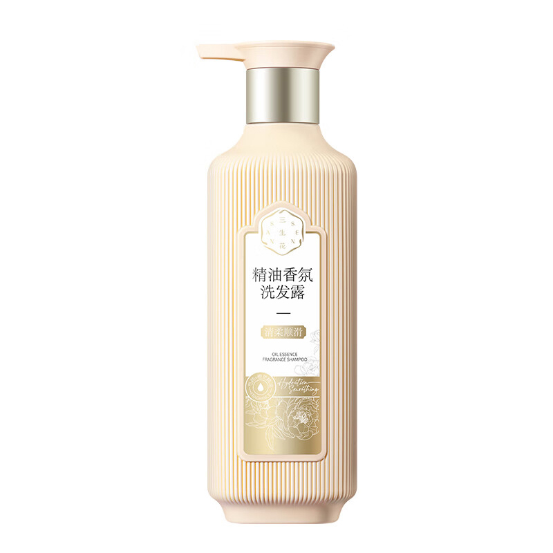 三生花精油香氛洗发露（清柔顺滑）500ml（单位：瓶） 黄色 500ml'