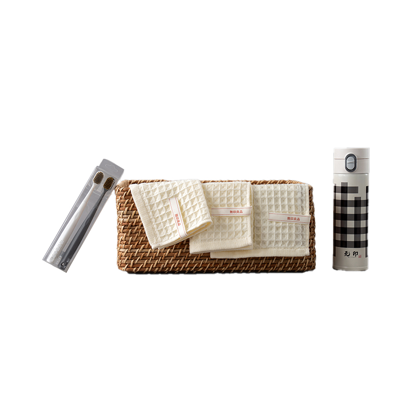 無印良品&ldquo;品牌&rdquo;守护套装     （多品类六件套） 白色