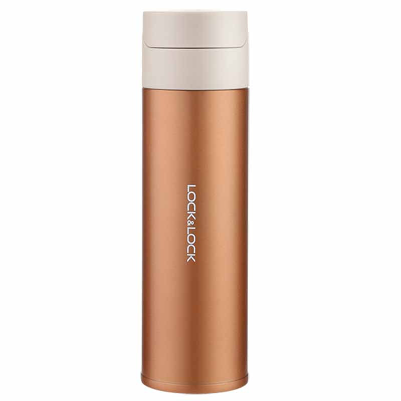 乐扣乐扣黛晶后弹盖保温杯（金色）LHC6523FU  单位：个 金色