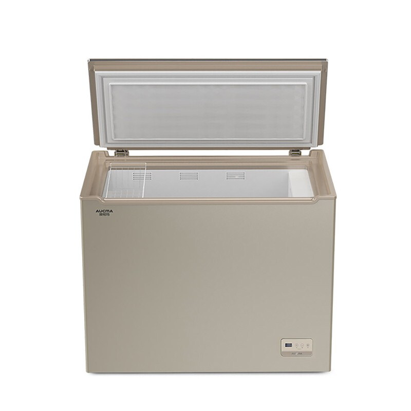 澳柯玛（AUCMA）202升顶开小型家用冰柜风冷无霜冷柜BC/BD-202WHEX（单位：台） 炫金色