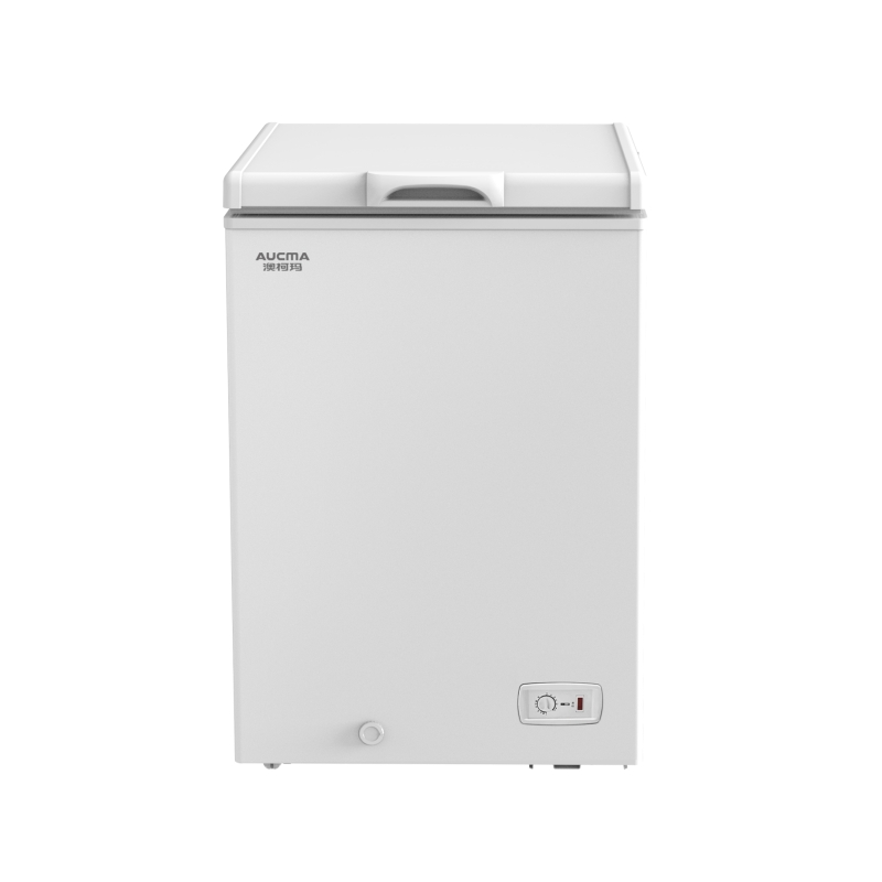 澳柯玛（AUCMA）小型卧式单温冷柜冷藏冷冻柜一级能效BC/BD-100AYYS（单位：台） 白色