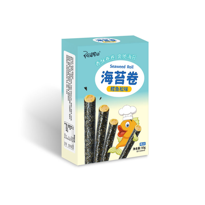阿婆家的盒装海苔卷（单位：盒） 鳕鱼松味