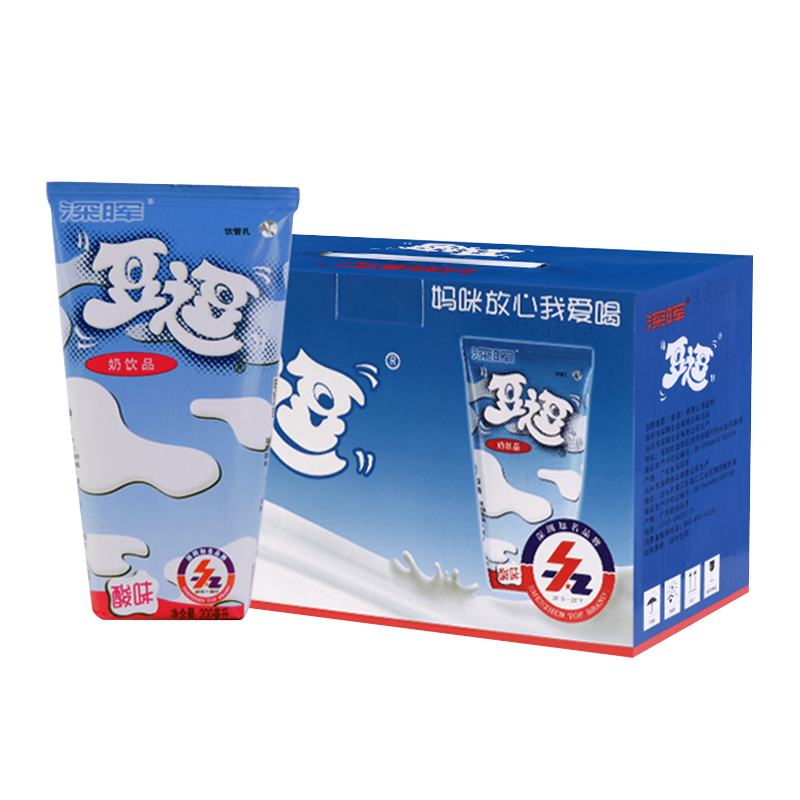 深晖豆逗乳酸奶200ml*16盒*1箱 豆逗乳酸奶200ml*16盒*1箱