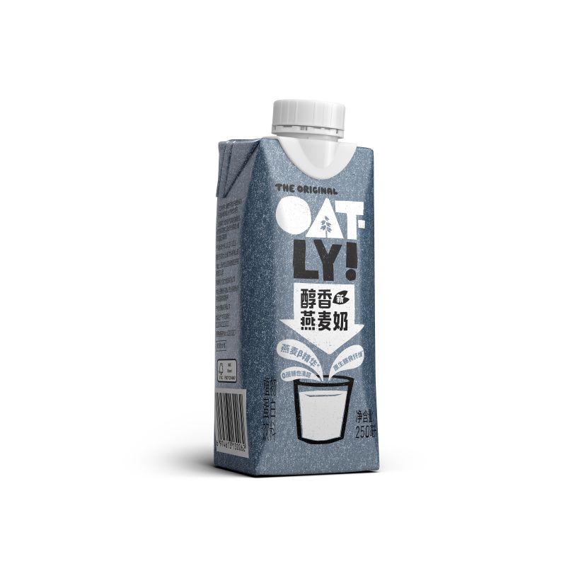 Oatly噢麦力原味醇香燕麦奶250ml*18 灰色