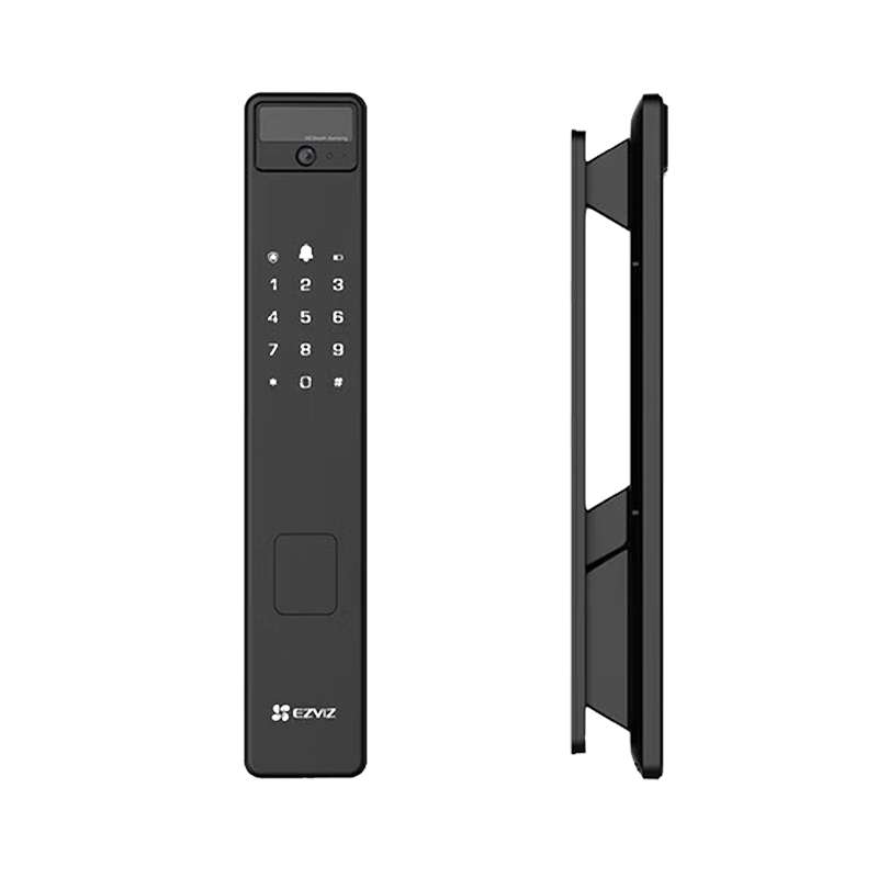 萤石Y3000FVS  3D人脸识别室内4英寸可视大屏（含安装）儿童出门检测、包裹检测、访客检测 个 黑色