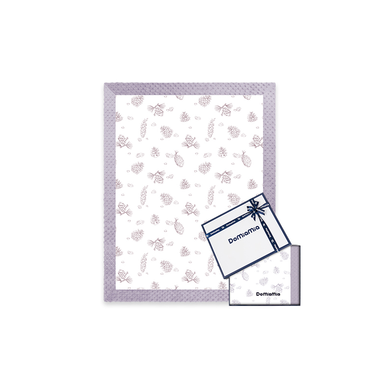 哆咪呀Domiamia 婴幼儿薄夹棉盖毯1.75kg（件） 麦饭石