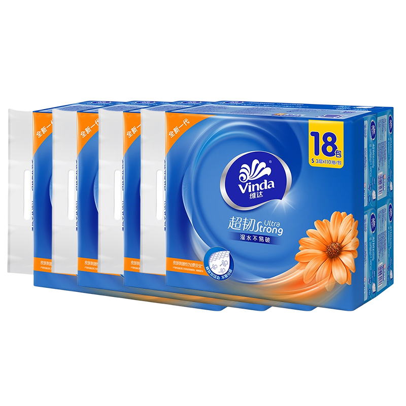 维达超韧抽纸110抽72包整箱装V2288-72E-T  