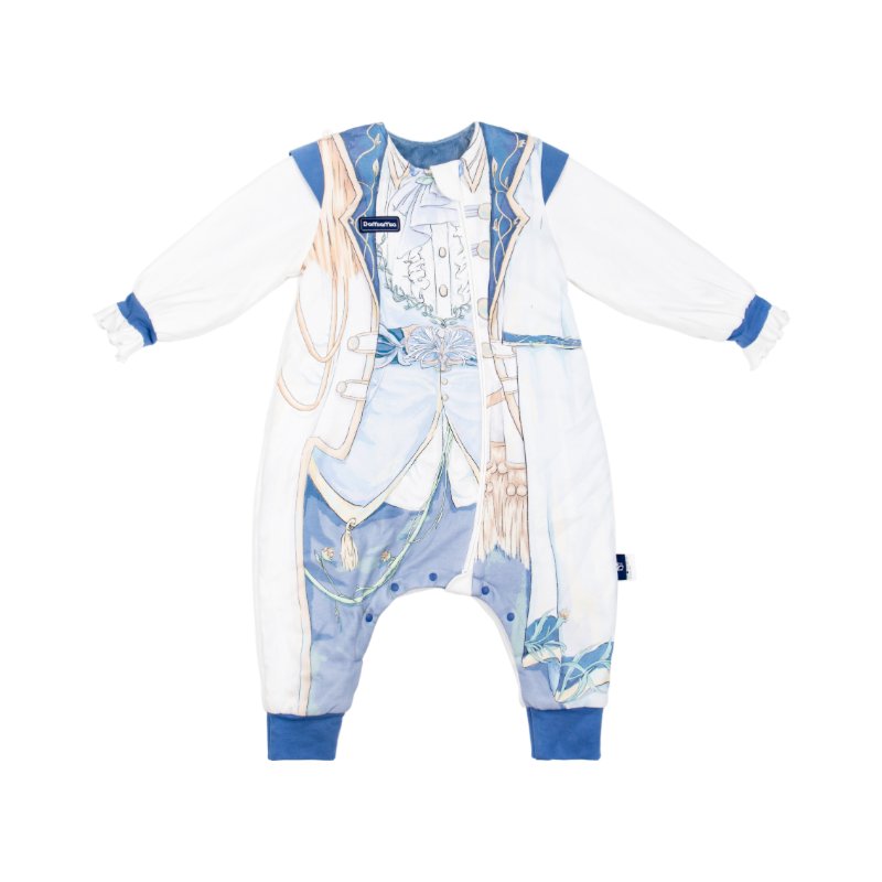 哆咪呀Domiamia薄夹棉安抚分腿睡袋80&times;47(M) 90&times;50(L)（单位：件） 浅灰色