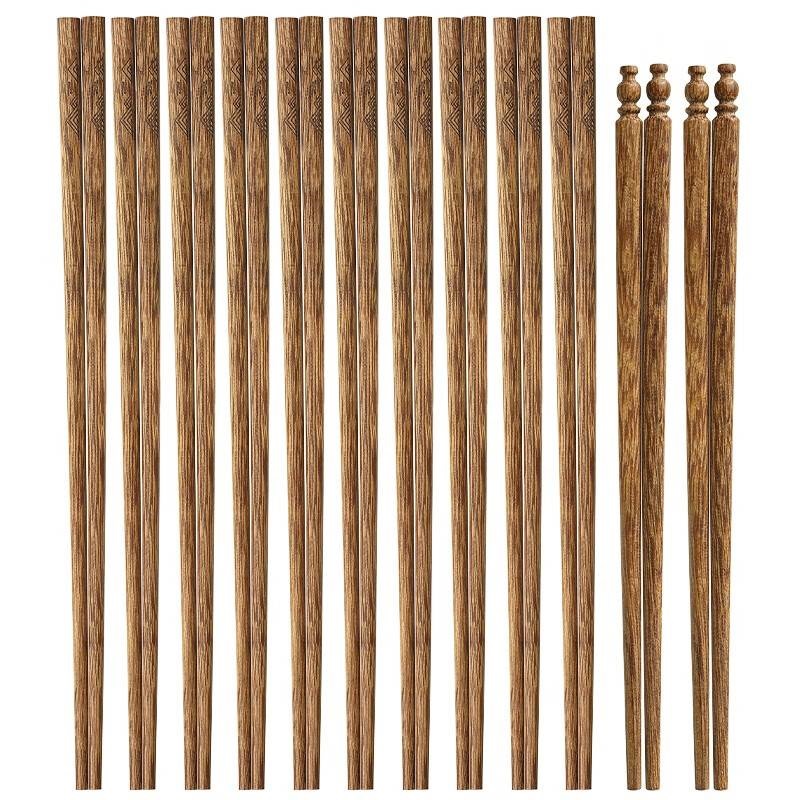 苏泊尔 筷子&middot;无漆鸡翅木筷.家庭套装12双装/TK2188E（基础筷十双+儿童筷两双）/套 自然色