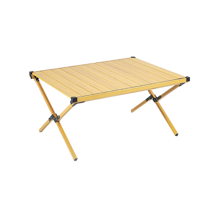 网易严选【专享】Hikefun复古木纹轻量露营折叠桌 张 榉木色
