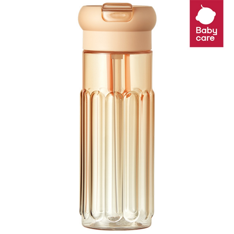 babycare随行吸管杯380ml BC2208023（颜色随机发货）单位：个 佩拉粉