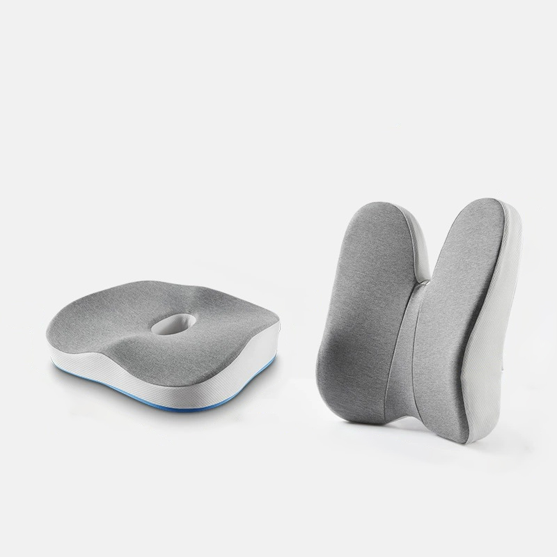 佳奥 基础款蝶形靠垫  单位：个 靠垫+坐垫套装灰