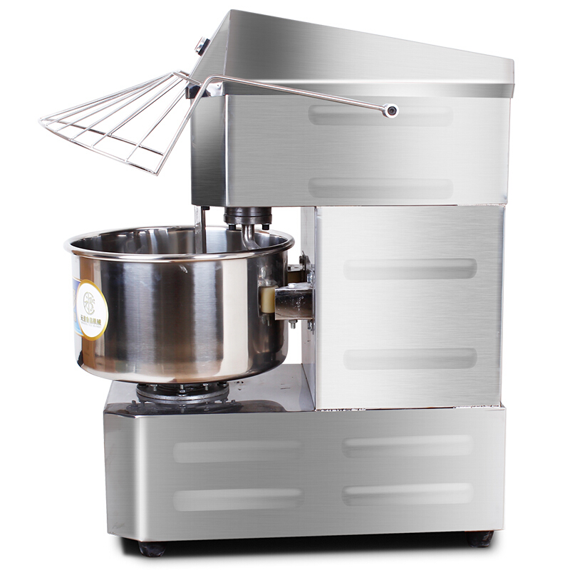 乐创（lecon）SSD30双速双动和面机揉面机搅拌机大容量 和面（和面10-24斤）单位：台 不锈钢色