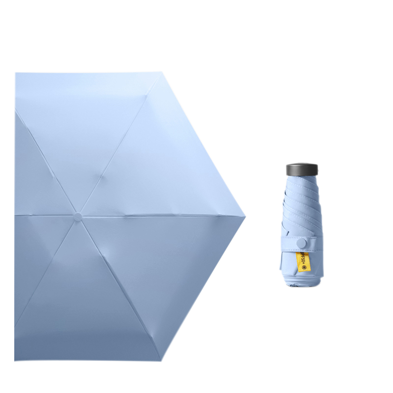尼诺里拉五折轻享晴雨伞 NRH384  单位：把 天蓝色