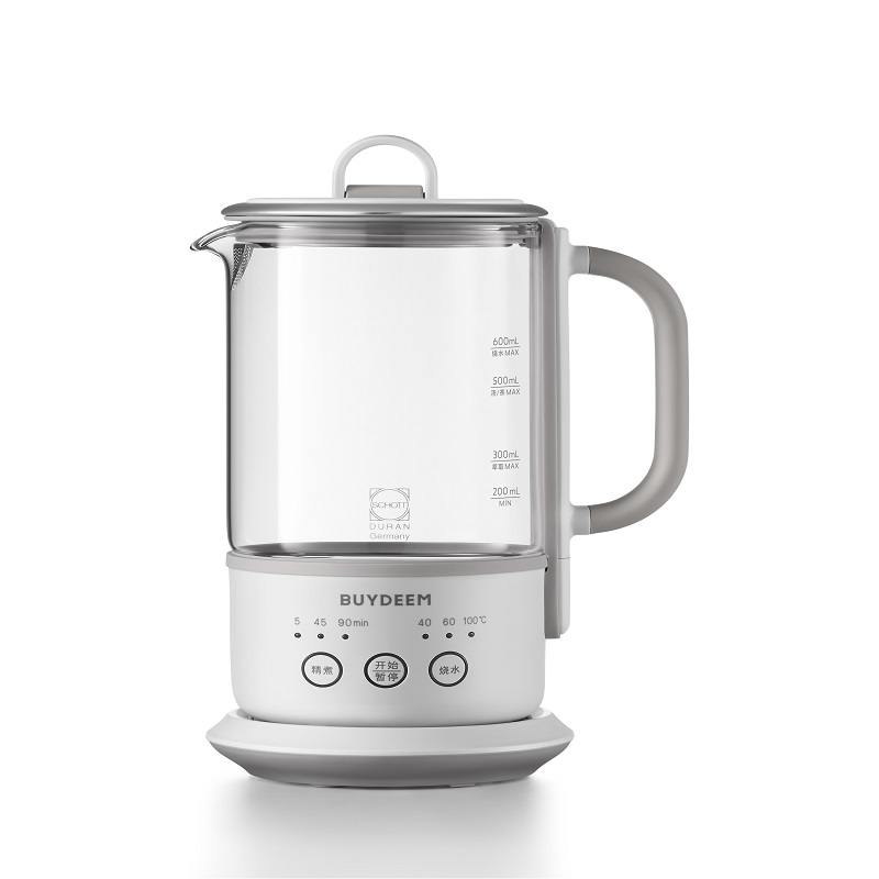 北鼎 养生壶多功能便携煮茶器煮茶壶0.6L 分体式单壶K36(单位：个) 本白色