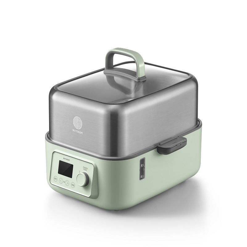北鼎（Buydeem）电蒸锅多功能锅智能蒸箱婴儿辅食锅定时预约蒸锅单层7L G67(单位：台 ) 浅杉绿