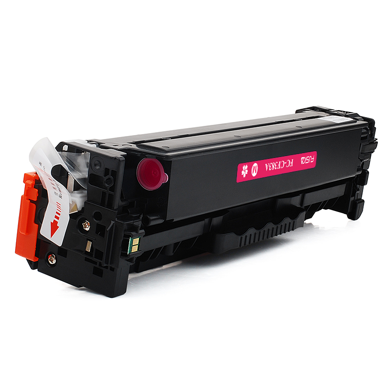 富士樱 CF383A 品红色硒鼓 312A 适用惠普MFP M476nw M476dn M476d支 红色