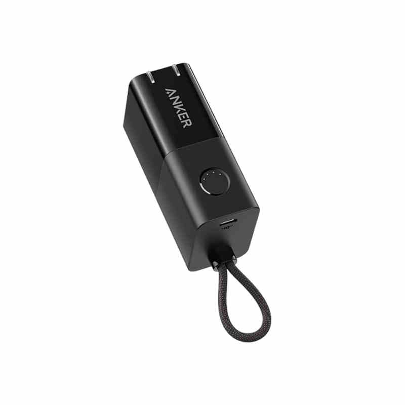 飞利浦Anker安克充电宝充电器二合一30W快充能量棒Pro type-c充电头A1634 单位：个 幻影黑